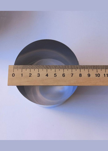 Набір з 3 шт круглих форм для збирання десертів салатів з нержавійки UK-3312 No Brand (303360980)