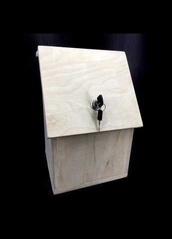 Ящик для сбора денег из дерева Рифа бланже (КЕШ-000401) No Brand (328912084)