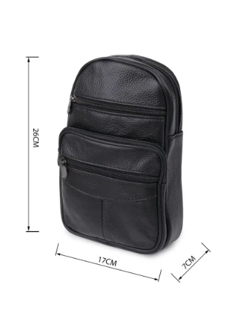 Мужская кожаная сумка слинг GR-91 NOW BRAND (393174287)