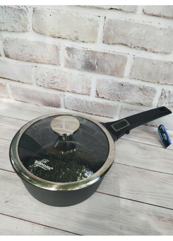 Ківш BH1730-20SP 2.5л зі знімною ручкою чорний Bohmann (359401949)