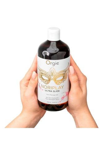 Гель для NURU-масажу — Noriplay Ultra Slide (500 мл), екстракт морських водоростей, простирадло Orgie (327875921)