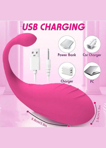 Багатофункціональний вібратор для пар, анально-вагінальний стимулятор, інтимна іграшка. Фіолетова No Brand (344547752)