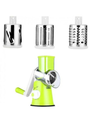Механическая овощерезка мультислайсер TableTop Drum Grater 3 насадки (1756374727) No Brand (332006246)