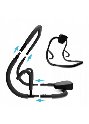 Тренажер для пресса Ab Crunch Black (P-5905973402675) 4FIZJO (357132995)