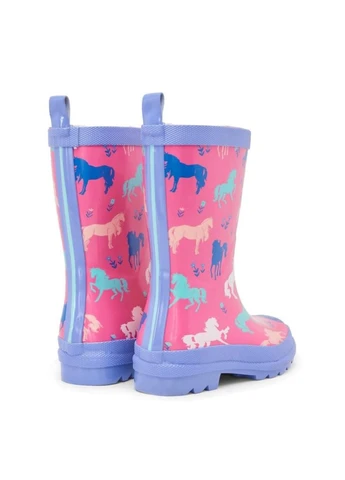 Малиновые сапоги резиновые painted pasture s21ppk1366 Hatley