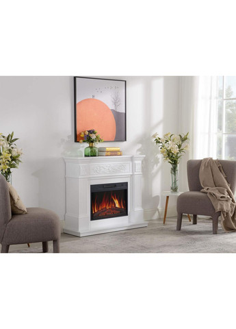 Каминокомплект Toscana AF23S белый с обогревом и звуком горения огня. ArtiFlame (362456235)