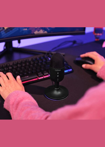 Микрофон GXT 234 Yunix, USB-A, черный Trust (317275116)