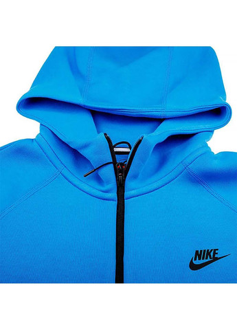 Чоловіча Толстовка M NK TCH FLC FZ WR HOODIE Синій Nike (367596786)