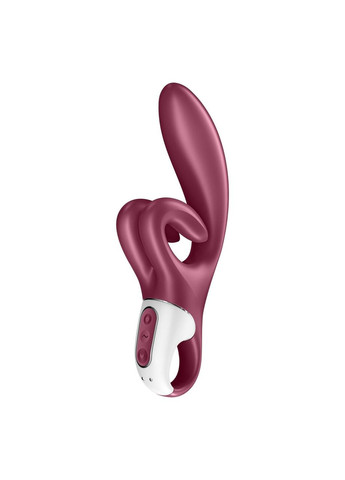 Вибратор-кролик Satisfyer Touch Me Red, двойной отросток, 3 мощных мотора No Brand (366877890)