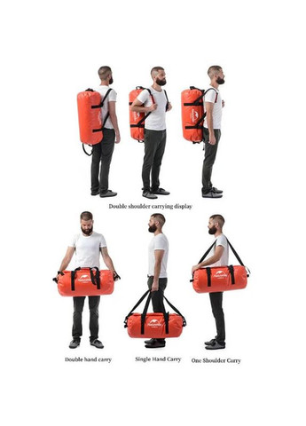 Дорожная сумка гермобаул NH20FSB03 60 л Красная (6927595744284) Naturehike (322207002)
