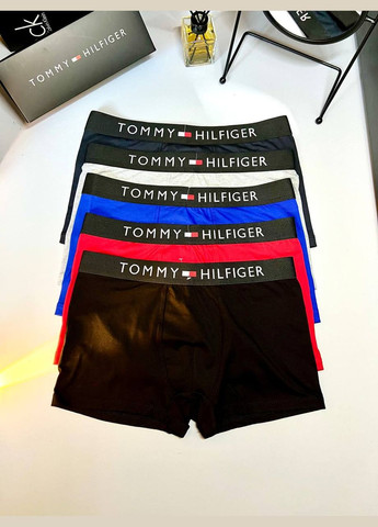 Труси Томі 3 шт. | Набір чоловічих трусів | Боксери Чоловічі | Труси чоловічі бавовняні No Brand (333706065)