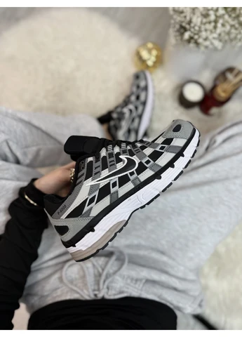 Білі кросівки чоловічі nike p6000 gore-tex black white grey найк п-6000 білі демісезон No Brand