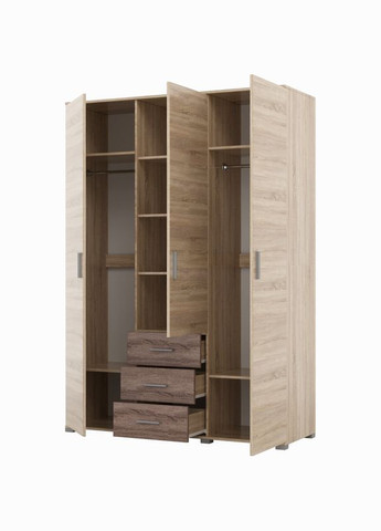 Шафа розпашна велика Бриз ШП-5 сонома/трюфель (EVR-2290) Еверест (324066598)