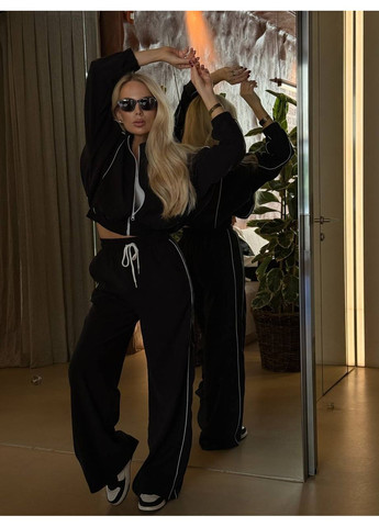 Жіночий костюм із купри з оксамитовим напиленням — заміри в описі DK/DL Мода без кордонів (365449638)