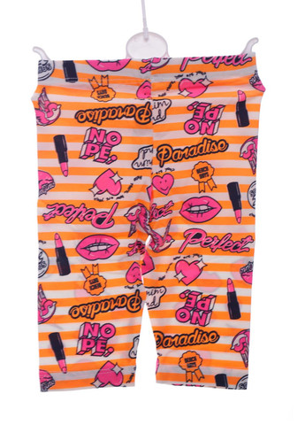 Велосипедки для девочки трикотажные Сердце оранжевый 98 см (37307) BABYKROHA (297199243)