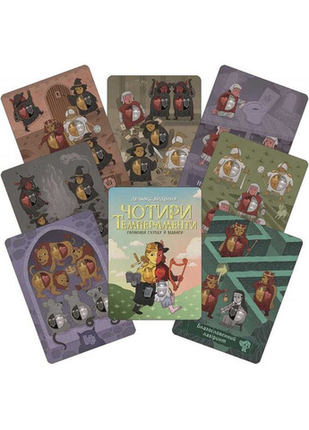 Настольная игра Четыре Темперамента: Делюкс Издание (Four Humours) (укр) ( ) Games7Days CHT001UA (370762495)