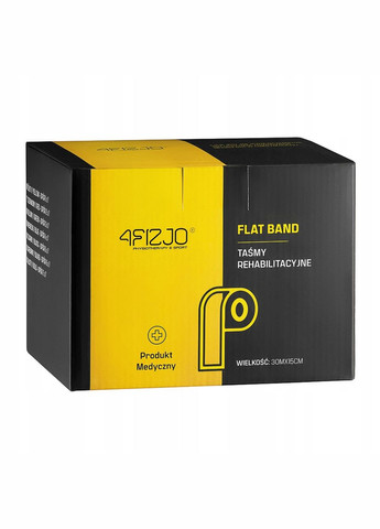 Стрічка-еспандер для спорту та реабілітації Flat Band 30 м 1-2 кг 4FIZJO 4fj0101 (275095702)