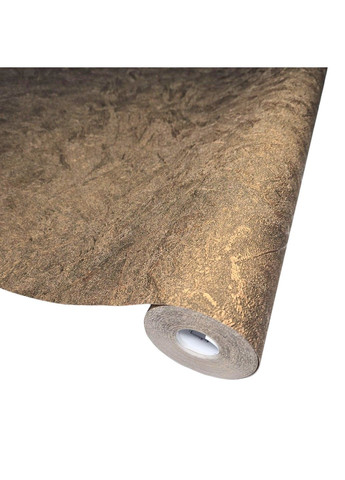 Обои виниловые 10.05 × 1.06 м 1032869, коричневые, текстура штукатурка для спальни, гостиной, прихожей MARBURG (339111394)