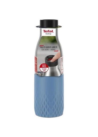 Термобутылка BLUDROP 500мл soft touch Blue (N3110710) Tefal (306581134)