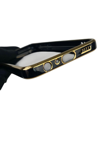 Чехол для Honor 8X JSN-L21 с кольцом MagSafe с золотой окантовкой на хуавей хонор 8х черный gs1 Huawei (366018700)