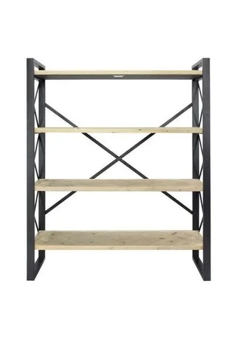 Стелаж LOFT вузький низький з Х-подібними боковинами (NS-1878) No Brand (396503148)
