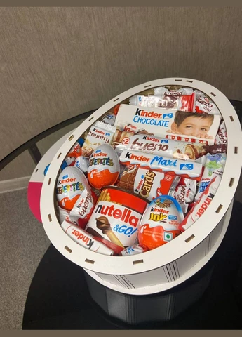 Подарочный Kinder-бокс "Сладкое Счастье" | 31×24×9 см No Brand (340489891)