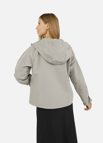 Жіноча вітровка, коротка колір оливковий ЦБ-00258989 Yuki (301987757}