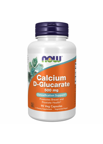 Добавка Calcium D-Glucarate 500mg - 90 vcaps Now Foods (280899598)
