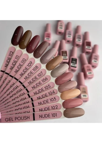 Гель-лак NUDE 114 10 мл ONE PRO LINE (393533803)