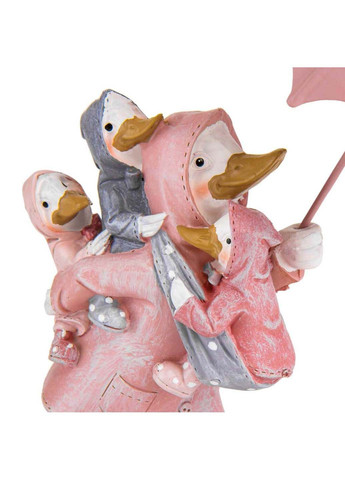 Декоративна статуетка Mama Duck Pink 20х12х6 см Lefard (278082500)