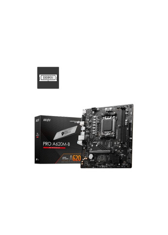 Материнська плата PRO A620M-B MSI (373218761)