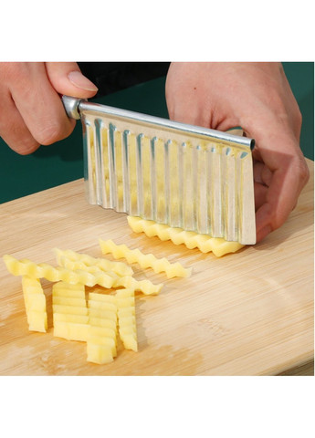 Ніж для фігурної нарізки сиру, картоплі, овочів з нержавіючої сталі China (366875052)