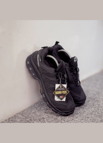 Чорні Зимовий кросівки зимові чоловічі salomon xa forces winter gore-tex black termo | саломон ха форсес чорні термо No Brand