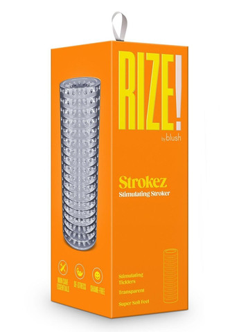 Мастурбатор нереалистичный Rize, 13.5 см Blush (361670179)