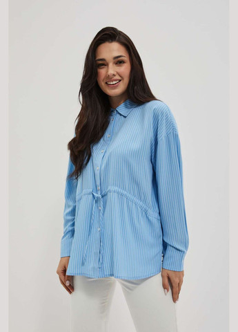 Голубой рубашка Moodo