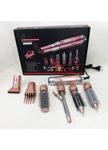 Щипці фен для волосся мультистайлер GM-4831 7в1, класичний фен для волосся, потужний фен для волосся Gemei (365812794)