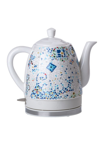 Електричний чайник SK-09008 1,5 літра безшумний Білий Sokany (351431733)