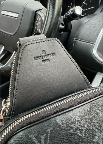 Чоловіча нагрудна сумка Louis Vuitton чорна No Brand (305849046)
