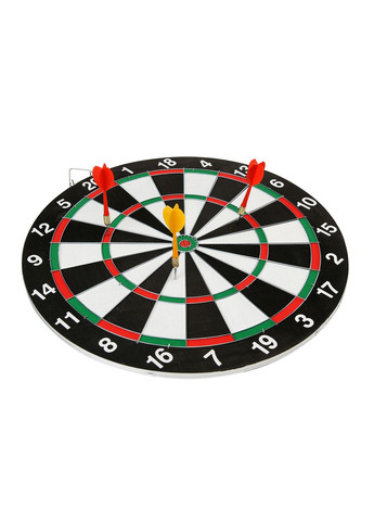 Дартс класичний Dartboard Game 2 в 1 40.5 см + 2 комплекти дротиків XR-0392 Cornix (324019146)