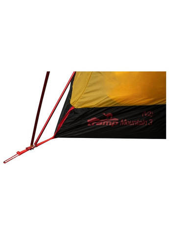 Палатка Mountain 3 (V2) серая/красная (TRT023) (TRT-023) Tramp (315518513)