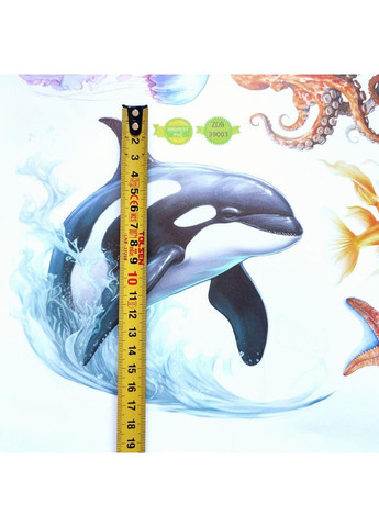 Вінілові наклейки Рибки в Червоному морі (лист 30 х 90 см) Б164-9 ZYXS-AB No Brand (361893957)