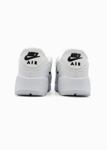 Білі Осінні кросівки чоловічі і жіночі nike air max 90 white | найк аір макс 90 білі No Brand