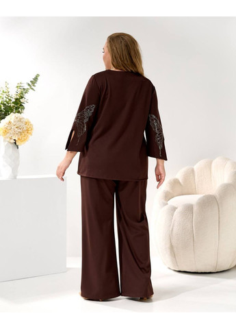 Жіночий костюм прогулянковий великих розмірів Style Point (371247141)