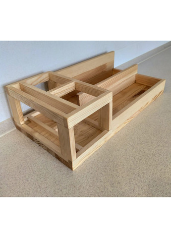 Органайзер для косметики деревянный. Подставка для косметики Handmade (372490835)