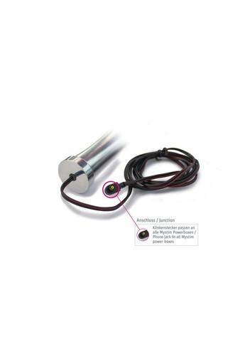 Металеве ділдо Bold Boris для електростимулятора, діаметр 3,2 см Mystim (369947547)