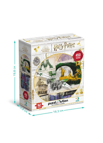 Пазл класичний "Harry Potter. Міністерство магії та Алея Ноктерн" 200504, 450 елементів DoDo Toys (372495240)
