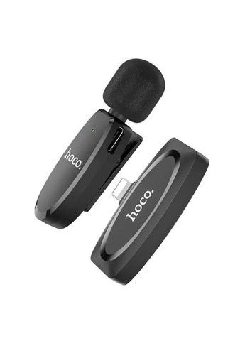Бездротова мікрофонна система Crystal lavalier wireless digital microphone (6931474789020) Hoco L15 iP (372685508)