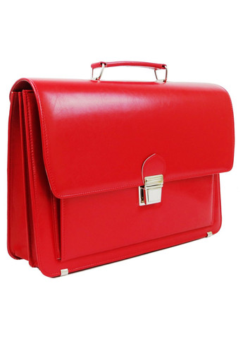 Діловий портфель Амо з еко шкіри червоний Amo (360894208)