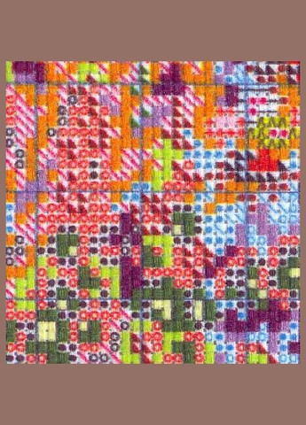 Набор для вышивания по нанесённой на канву схеме "Spring". AIDA 14CT printed 55*38 см Joy Sunday (313614457)