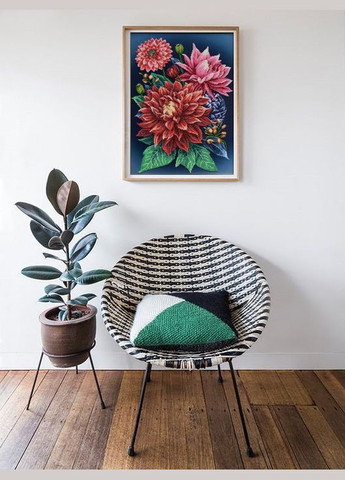 Набір для вишивки бісером "Жоржини", 33х46 см No Brand (340484594)